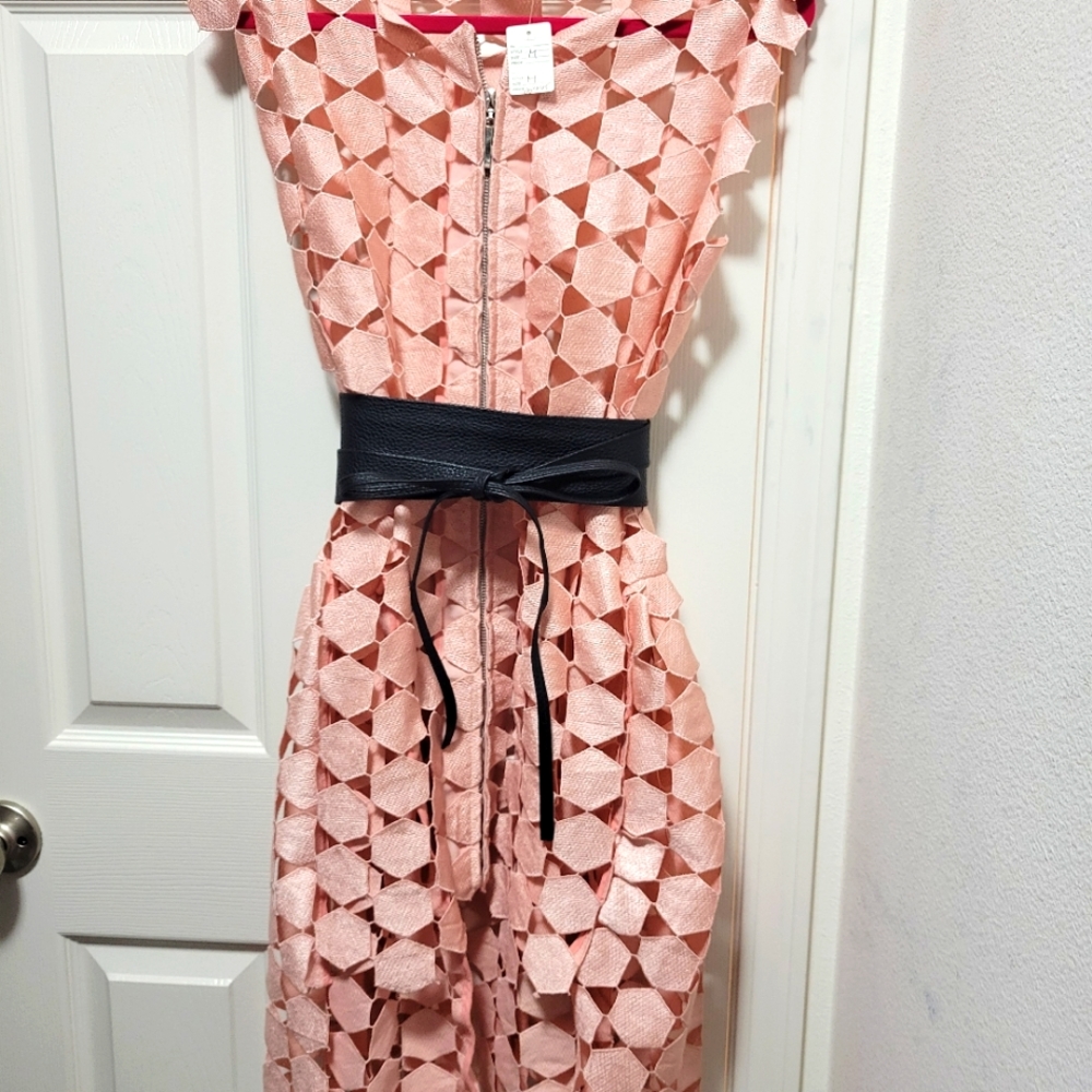 Pink flared overlay